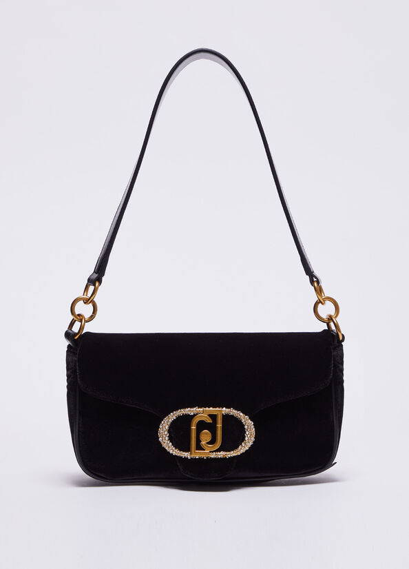 Borsa a mano in velluto