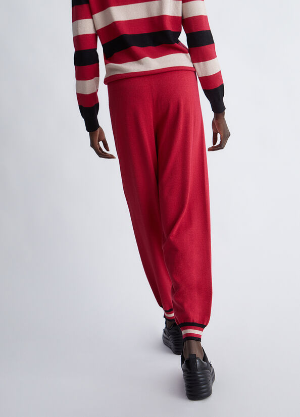 Pantaloni in maglia ecosostenibili