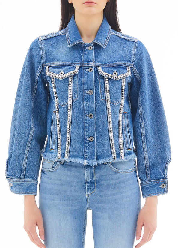 Giacca di jeans ecosostenibile