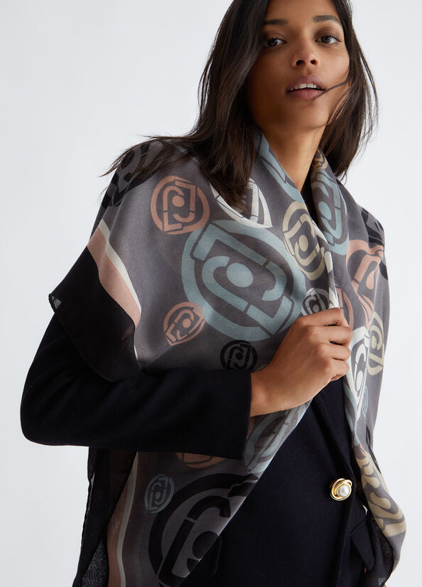 Foulard ecosostenibile con logo