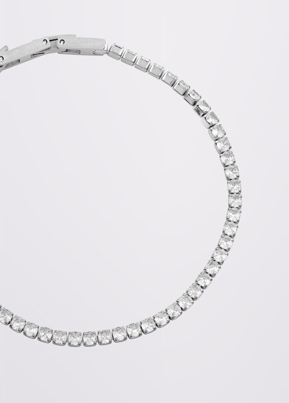 Bracciale da uomo con strass