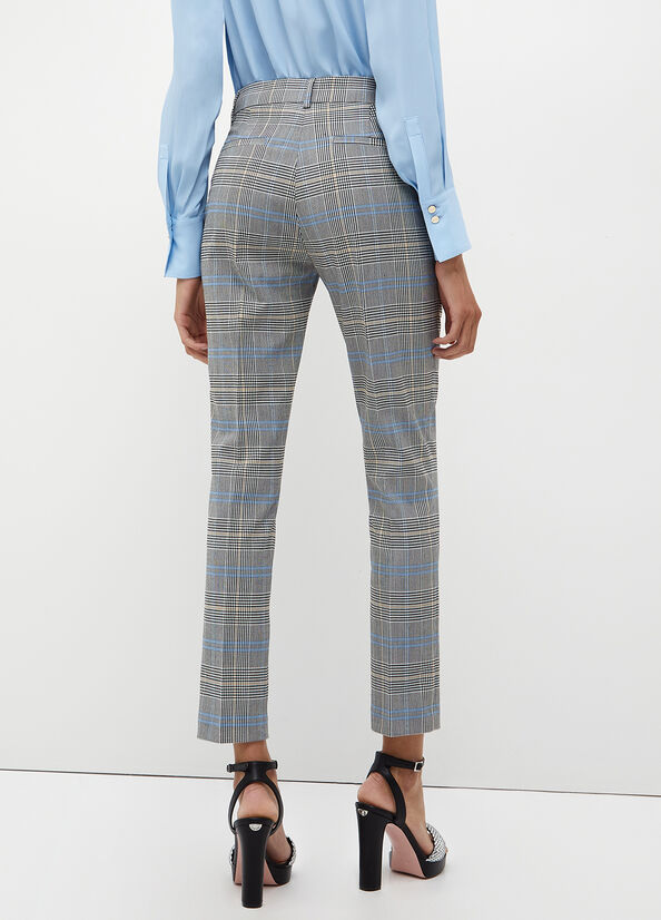 Pantaloni in principe di galles
