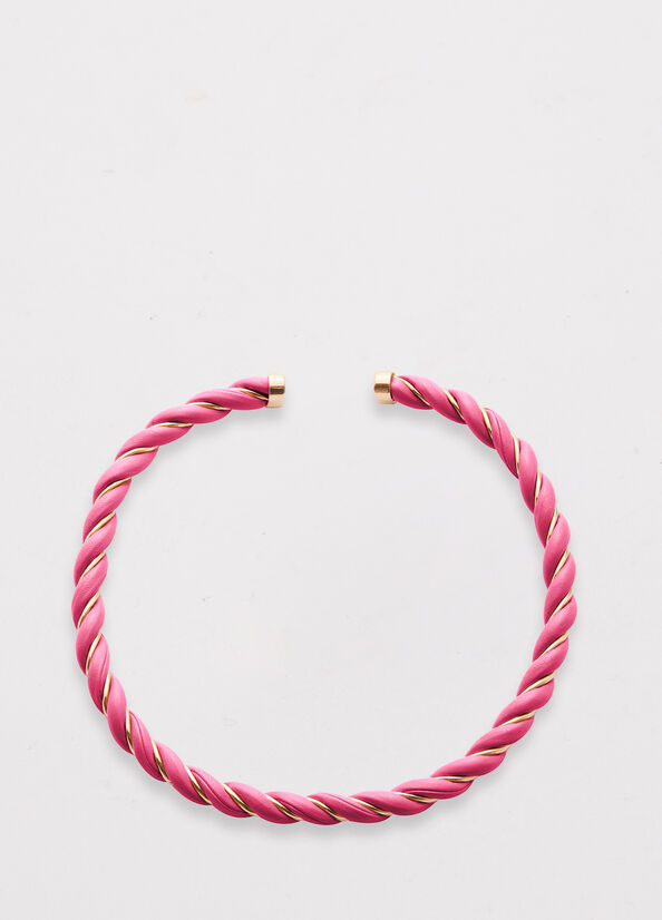 Collana effetto torchon