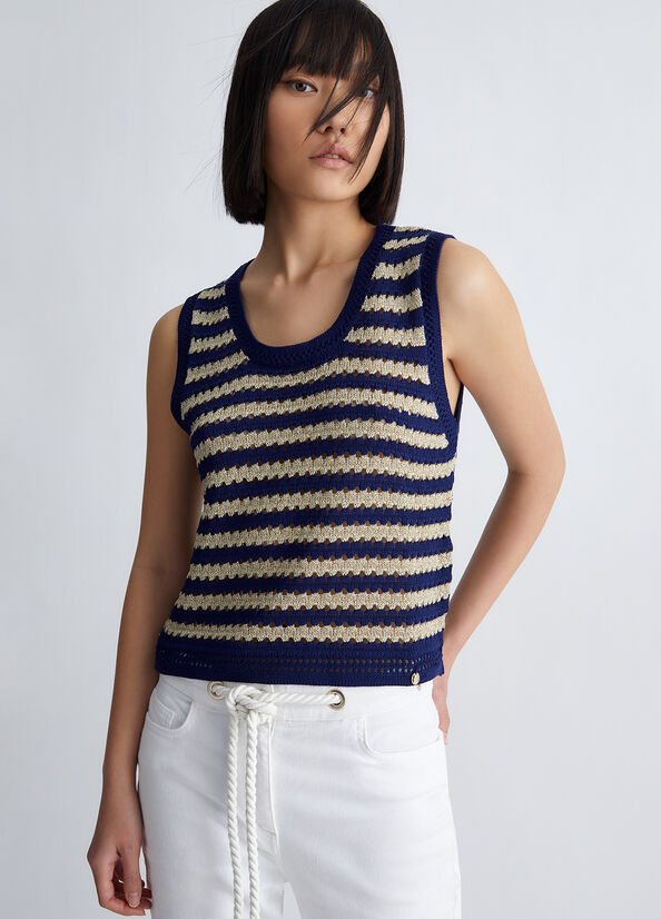 Gilet a righe