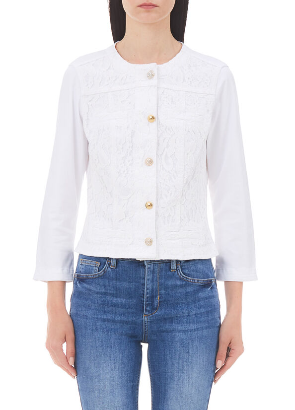 Giacca in gabardine