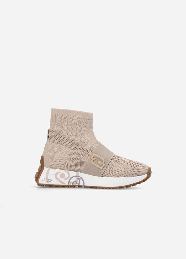Sock sneakers con logo