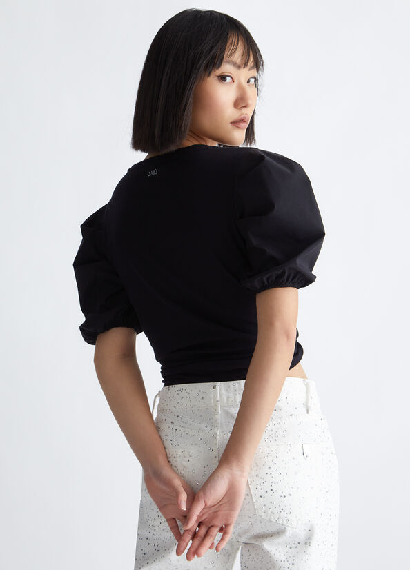 T-shirt in jersey di cotone