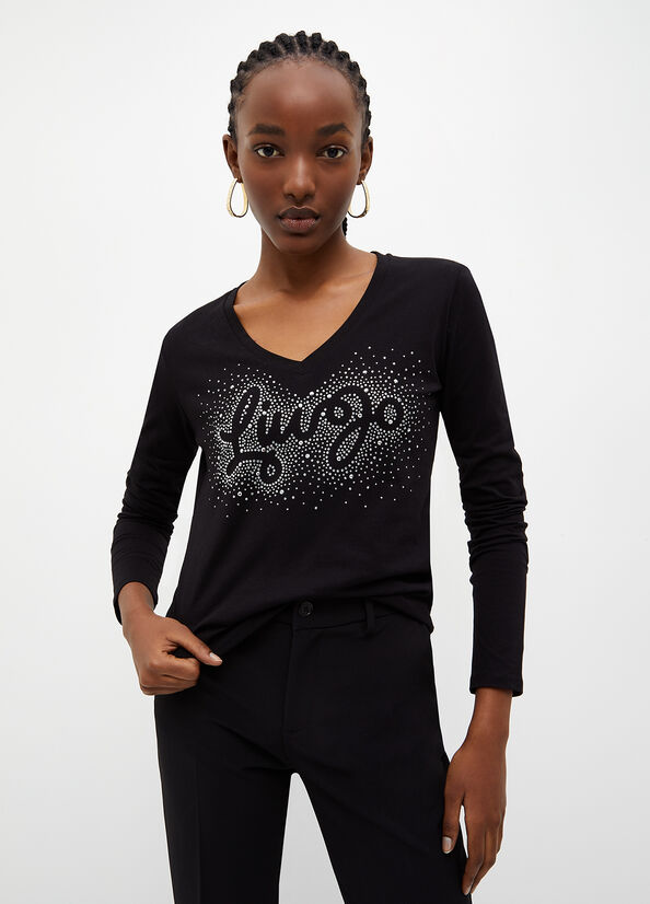 T-shirt ecosostenibile con logo