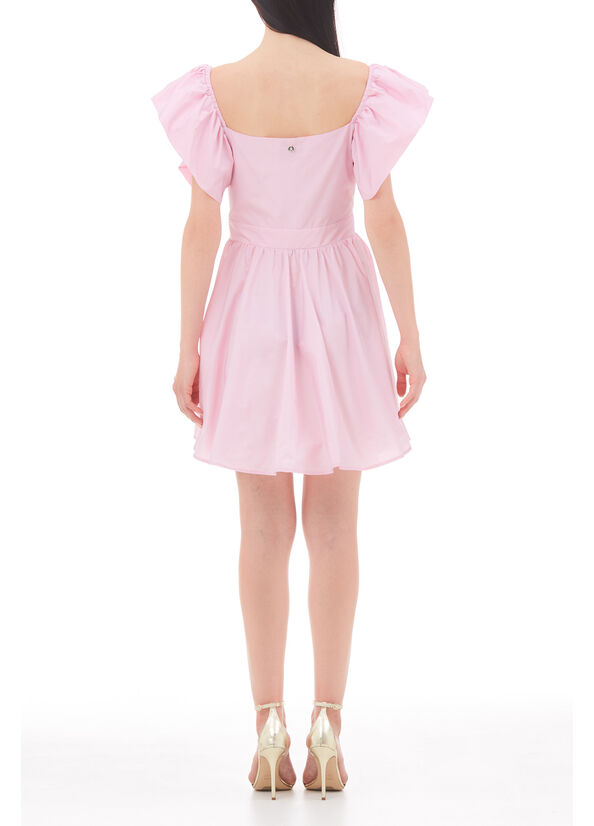 Vestito corto in taffetà