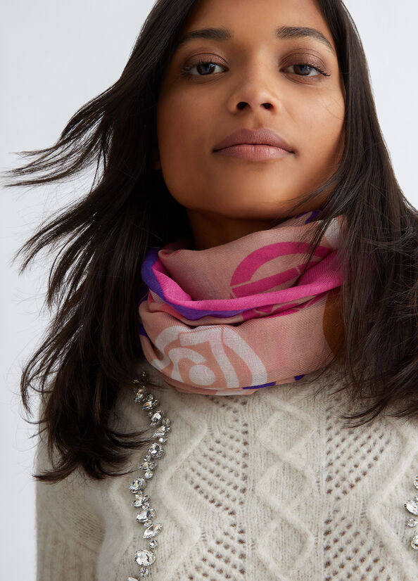Foulard ecosostenibile con logo