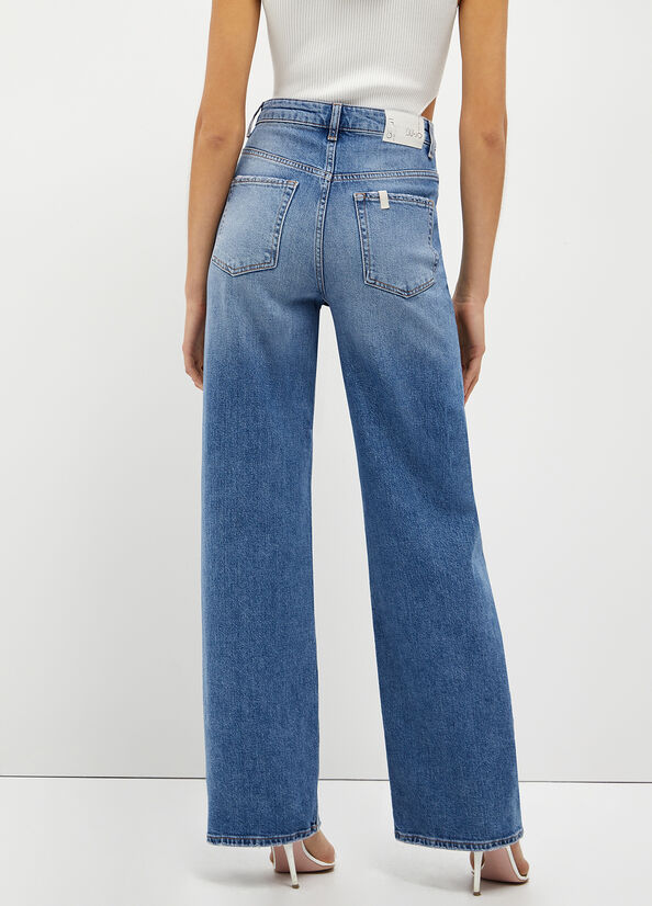Jeans flare ecosostenibile