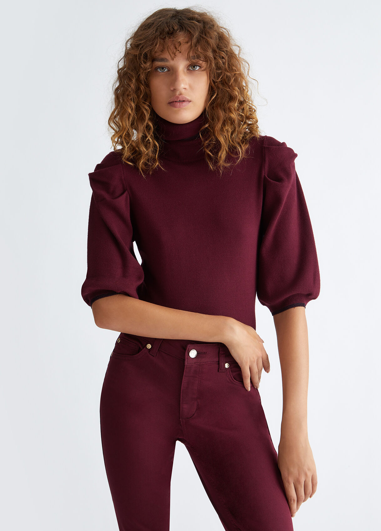 Eco-friendly turtleneck