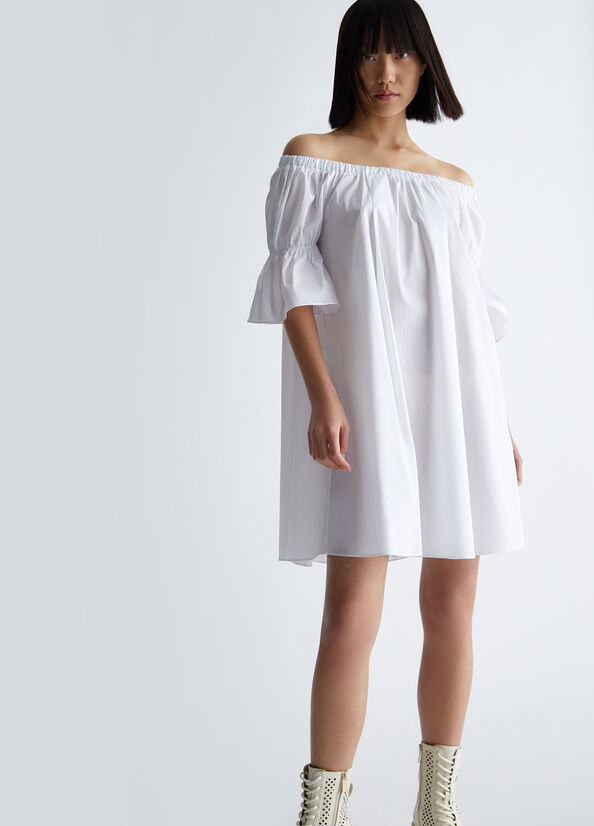 Vestito in popeline