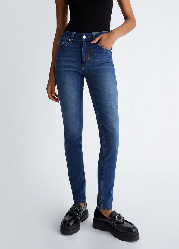 Jeans skinny bottom up