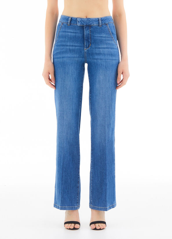 Jeans a palazzo