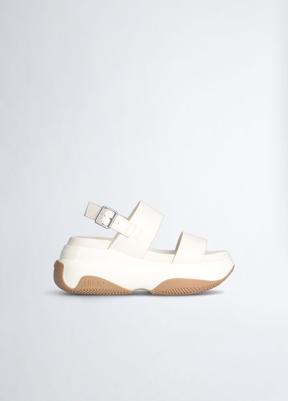 Sandali chunky monocromo