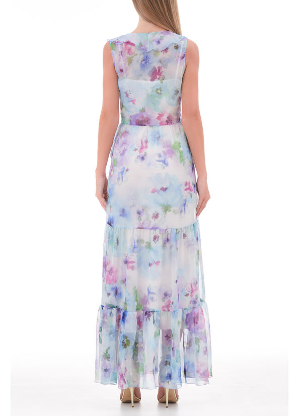 Vestito lungo a fiori