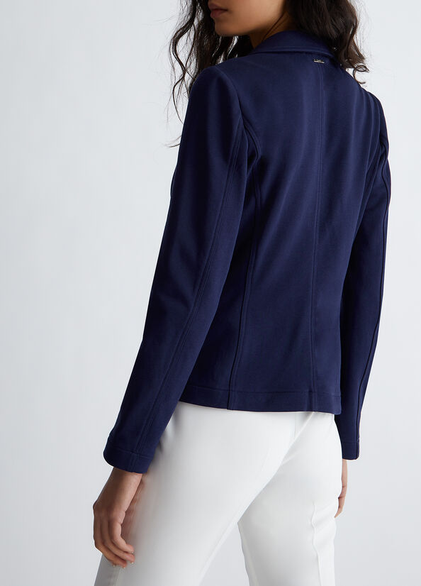 Blazer in felpa