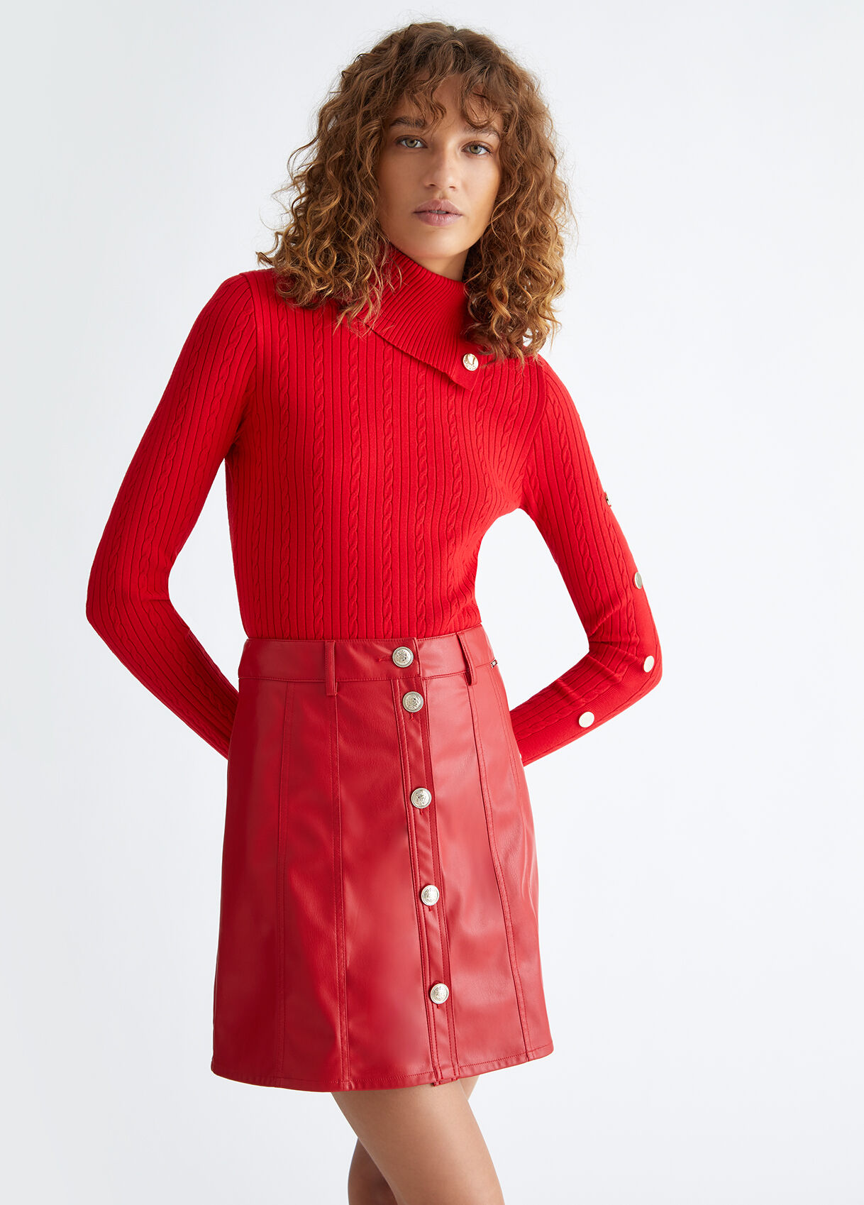 Eco-friendly turtleneck