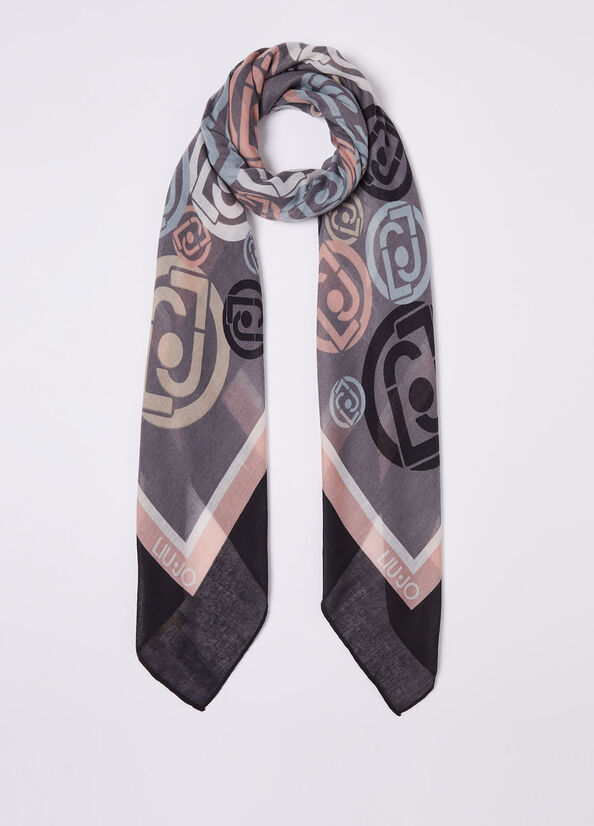 Foulard ecosostenibile con logo