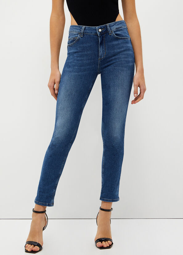 Jeans skinny vita alta Bottom Up