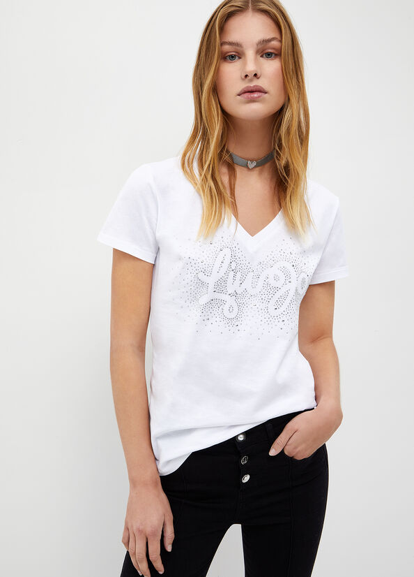 T-shirt ecosostenibile con logo