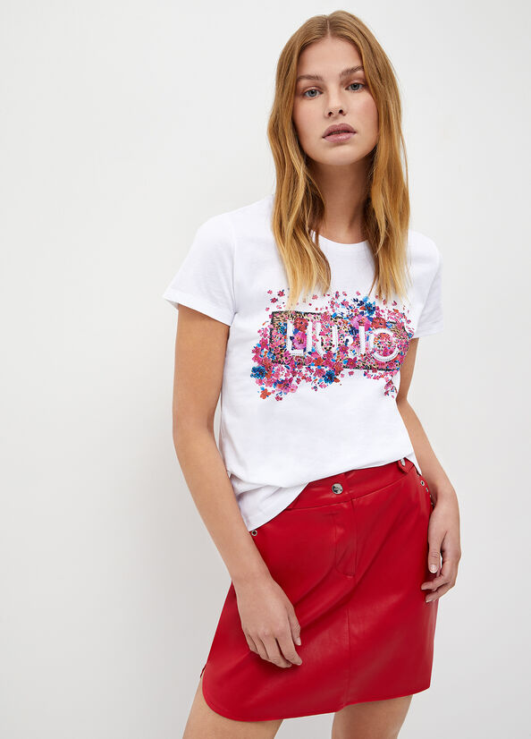 T-shirt ecosostenibile con logo