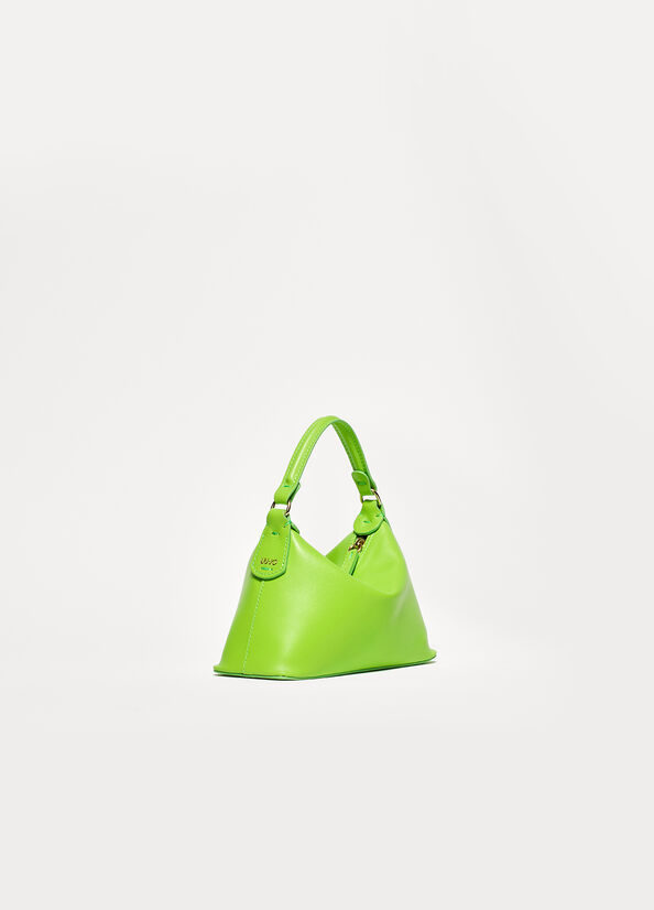 Mini borsa hobo in pelle