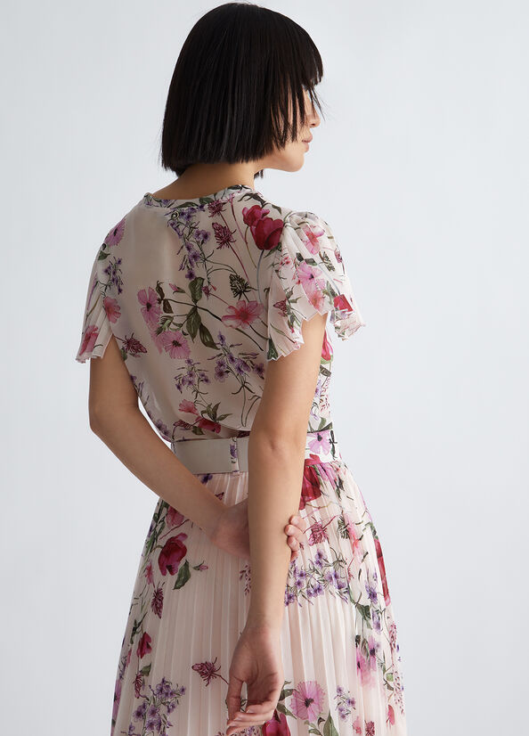 Blusa floreale ecosostenibile