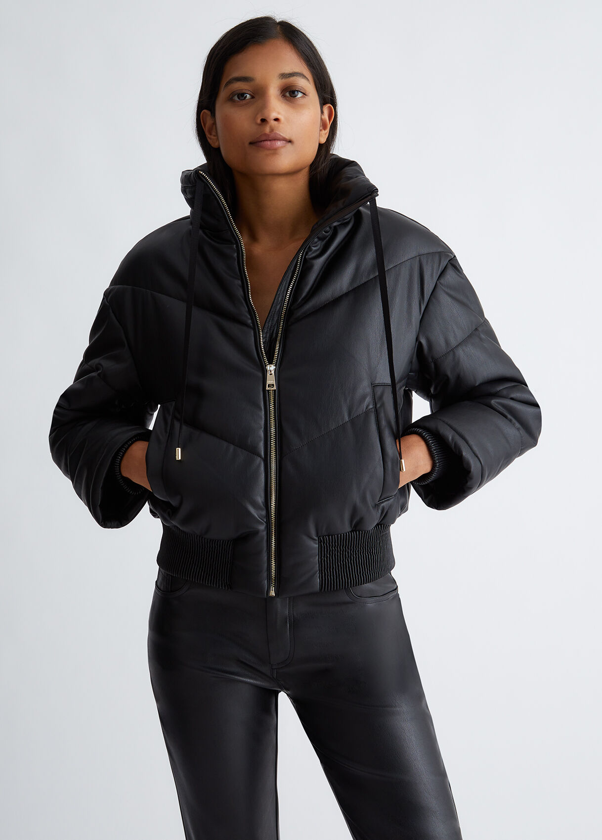 Quilted padded jacket