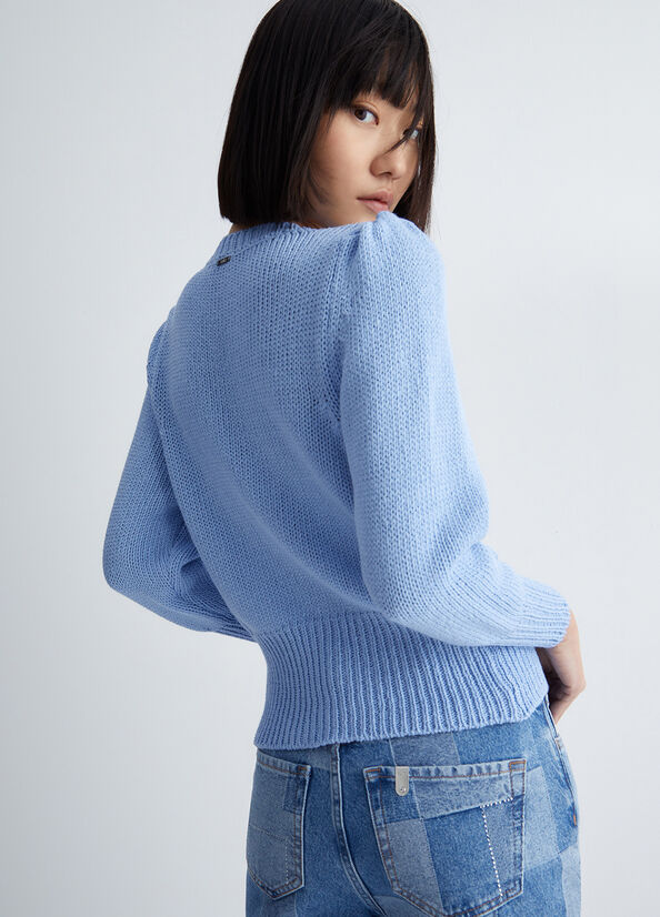 Cardigan crochet in cotone