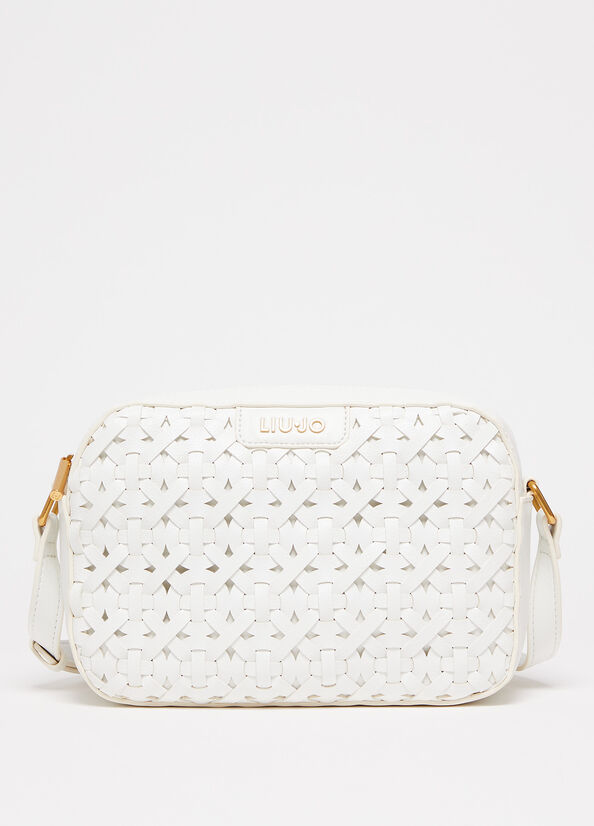 Borsa a tracolla intrecciata