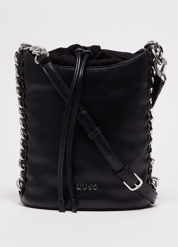 Borsa secchiello con logo