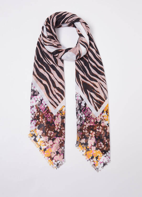Foulard ecosostenibile con stampa