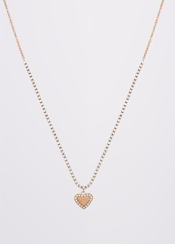 Choker con brill e charm
