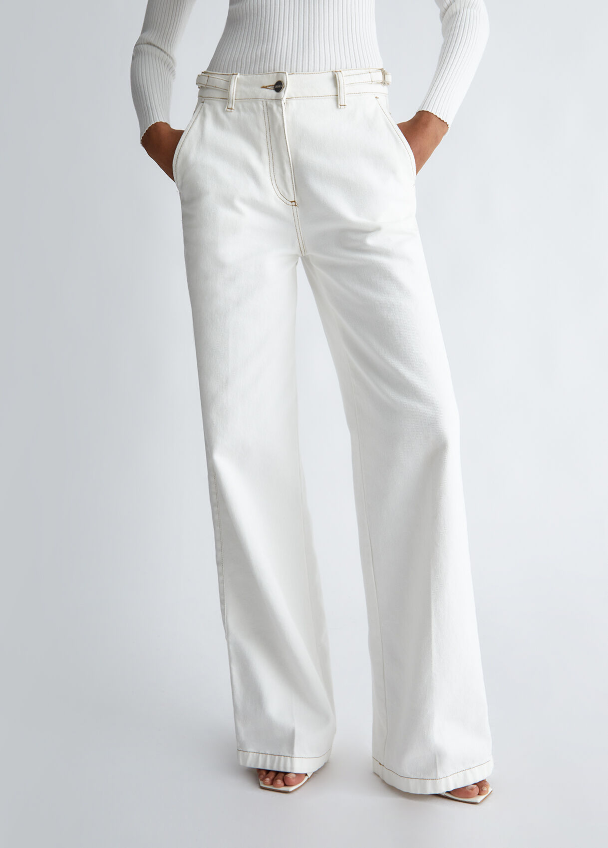 Straight trousers