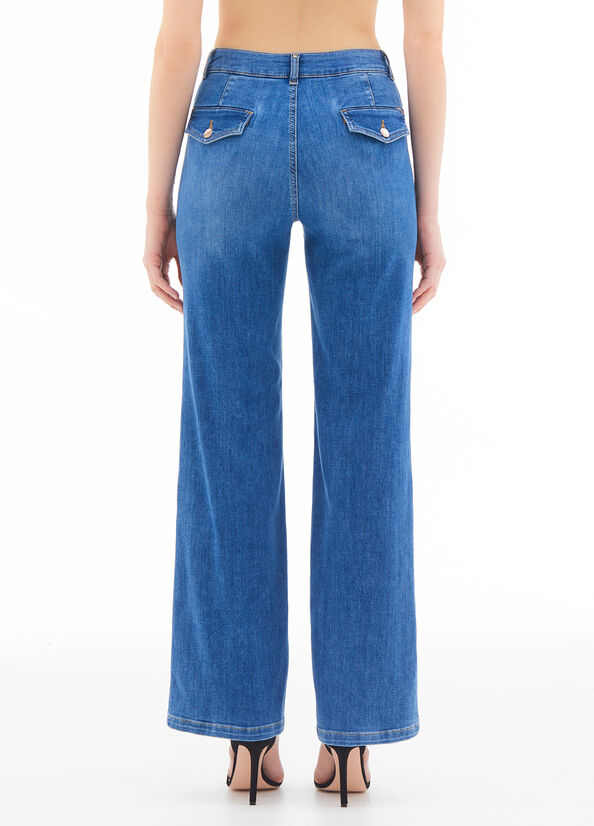 Jeans a palazzo