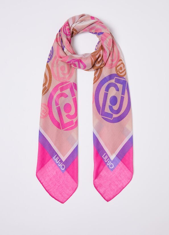 Foulard ecosostenibile con logo