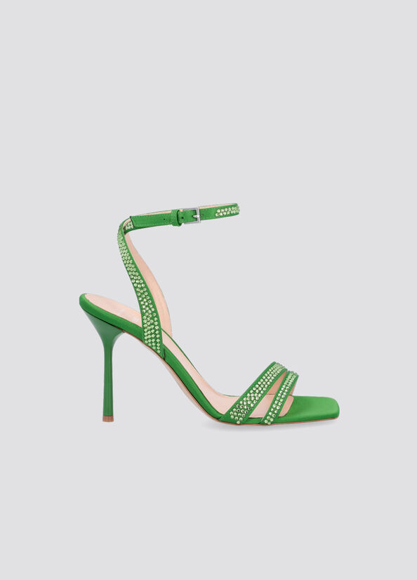 Sandali con strass
