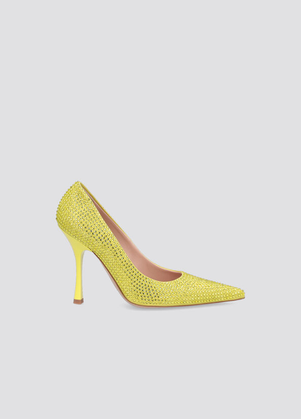 Décolleté con strass