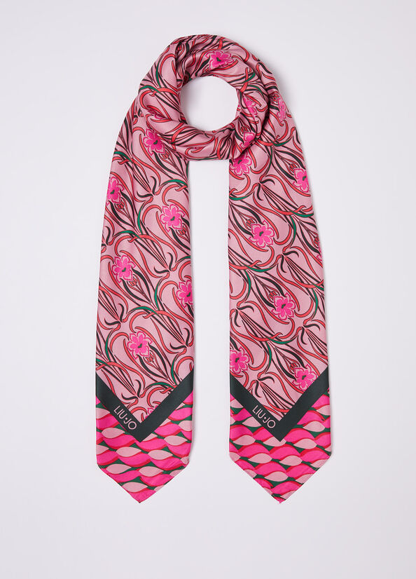 Foulard ecosostenibile con stampa