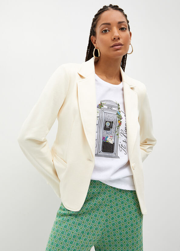 Blazer in felpa