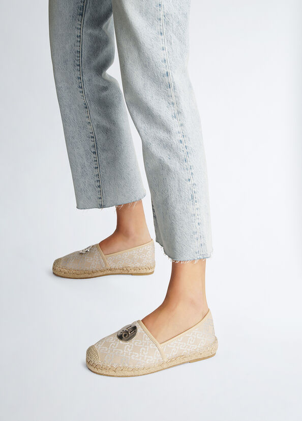 Espadrillas in tessuto monogram