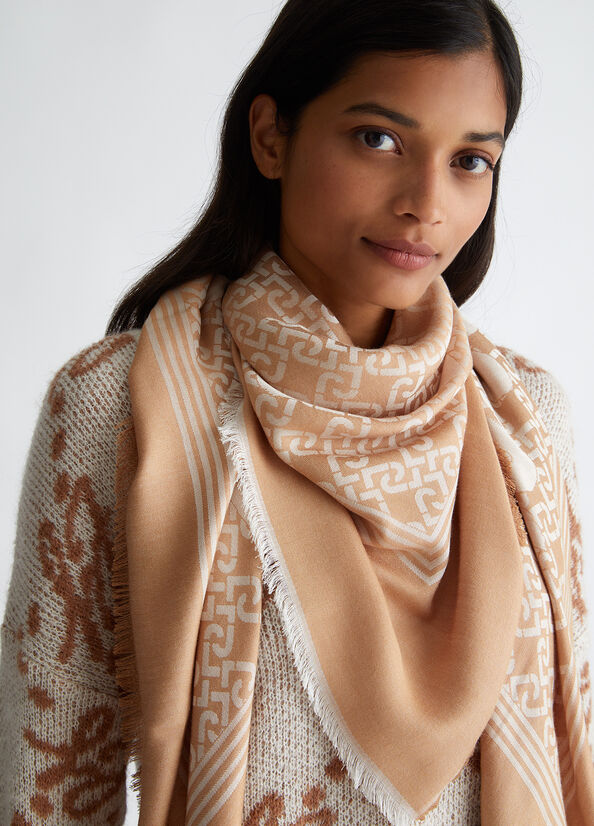 Foulard con logo
