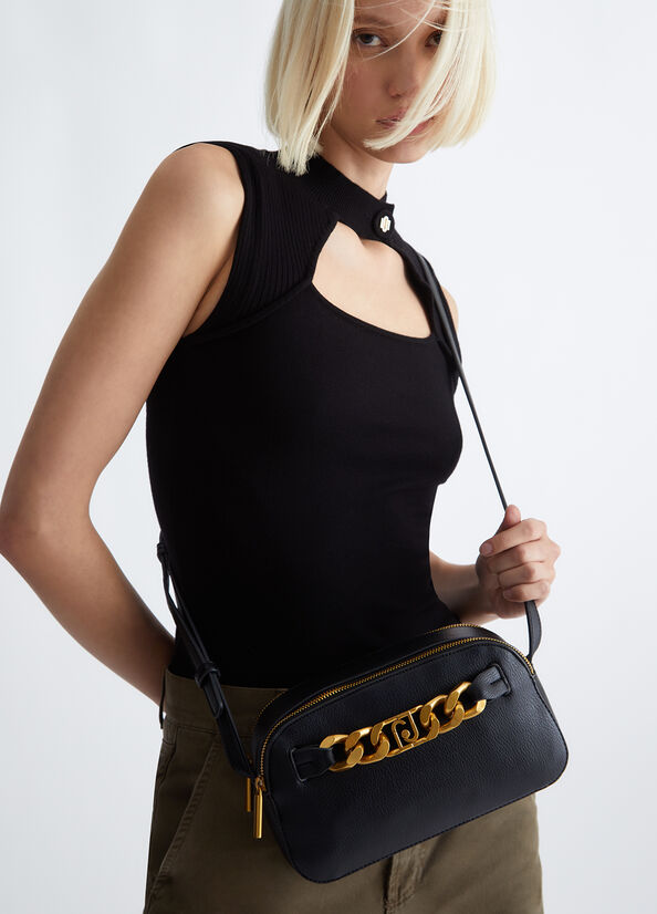 Borsa a tracolla con catena