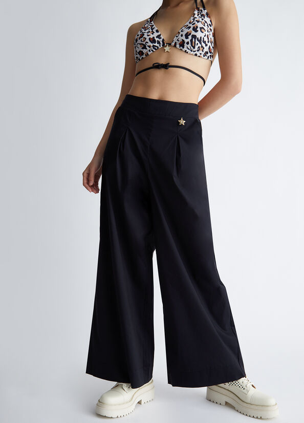 Pantaloni in popeline