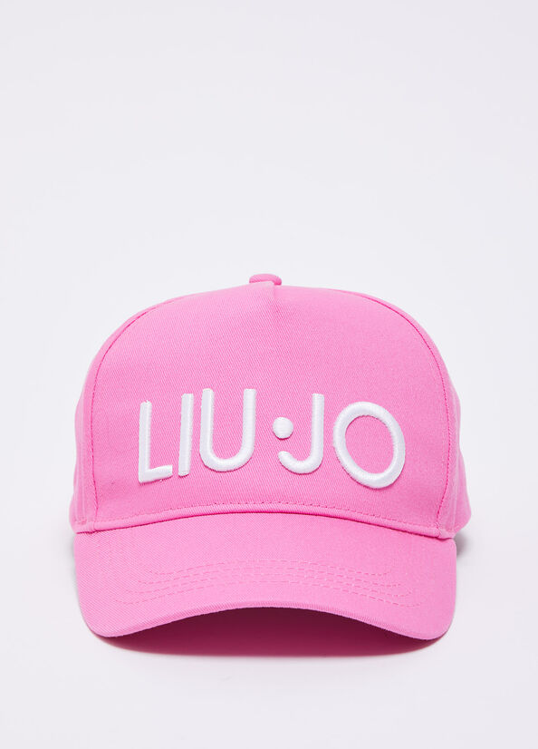 Cappello da baseball in cotone con logo
