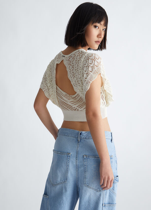 Top ecosostenibile in maglia