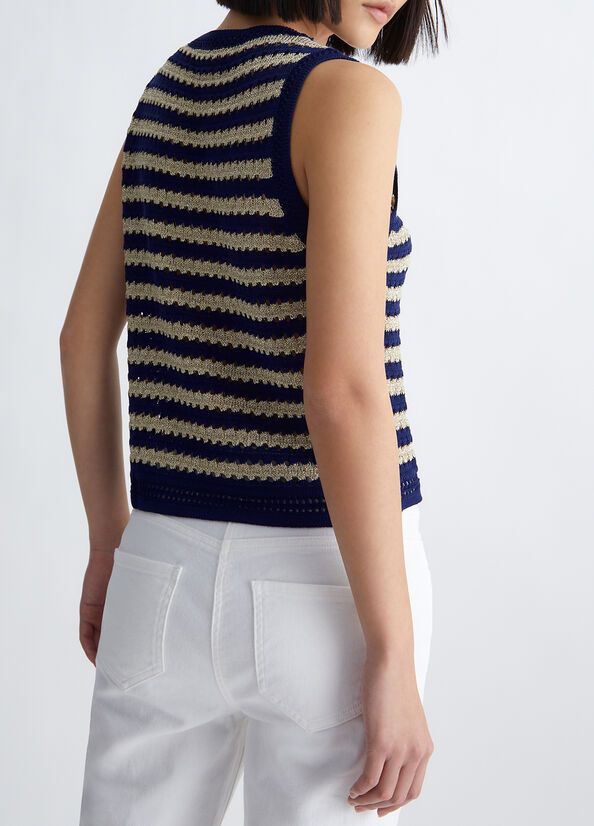 Gilet a righe