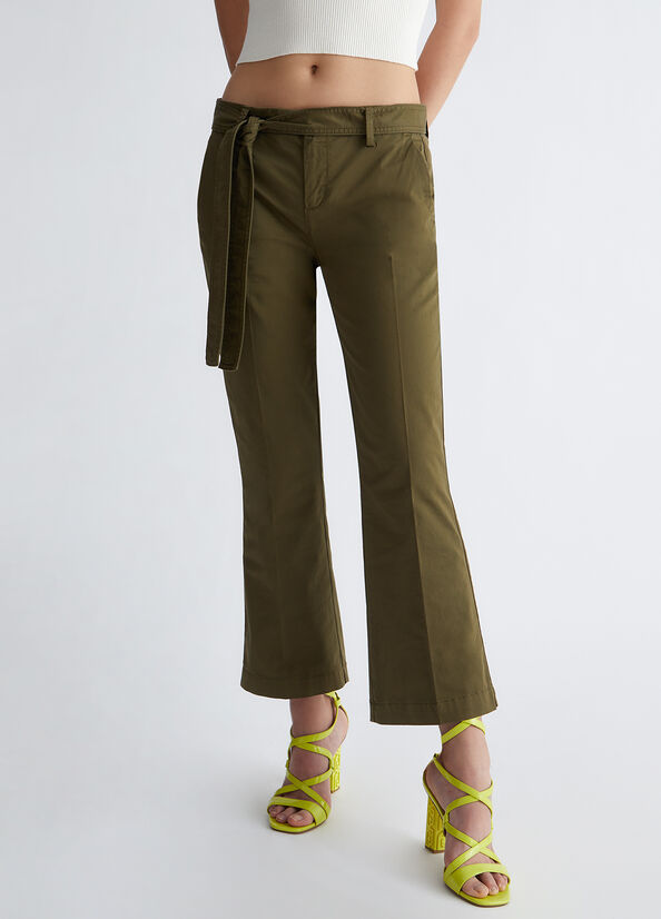 Pantaloni chino con cintura
